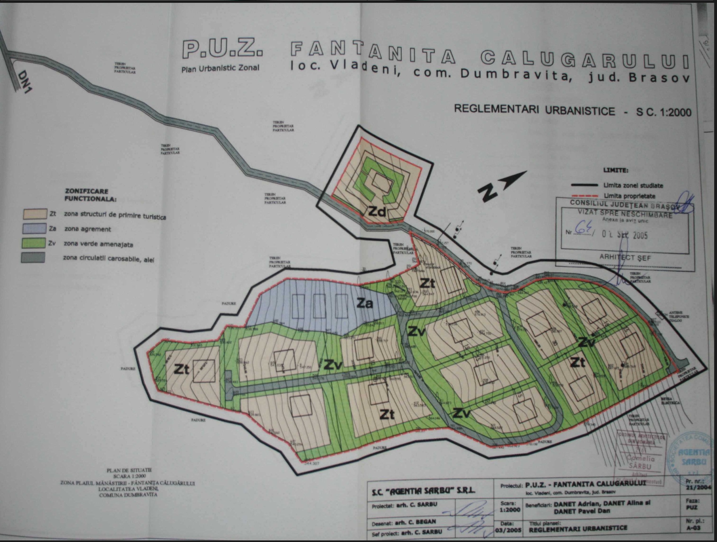 PUZ Fântânița Călugărului
